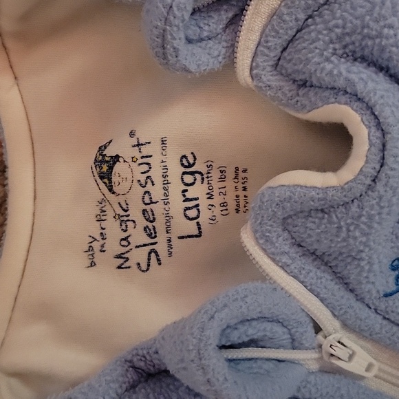 Baby Merlin Magic Sleepsuits - Picture 2 of 2
